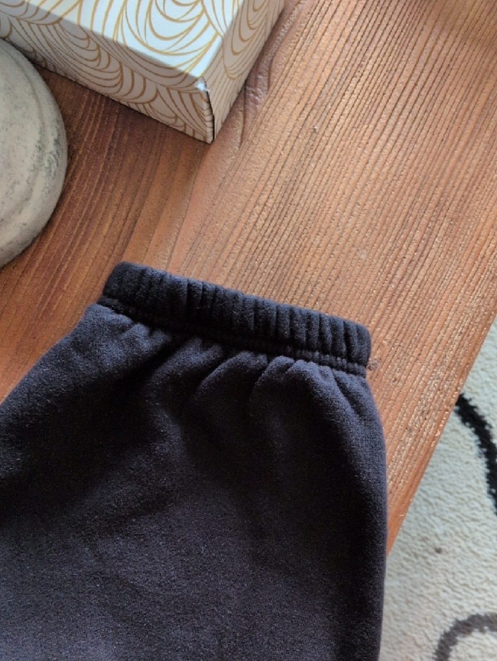 Tuff Athletics Black Cargo Sweatshorts - Picture 4 of 5